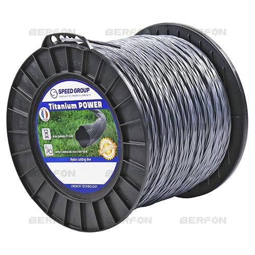 FIO NYLON SPEED TITANIUM 3,5mmx205mt (BOBINE)